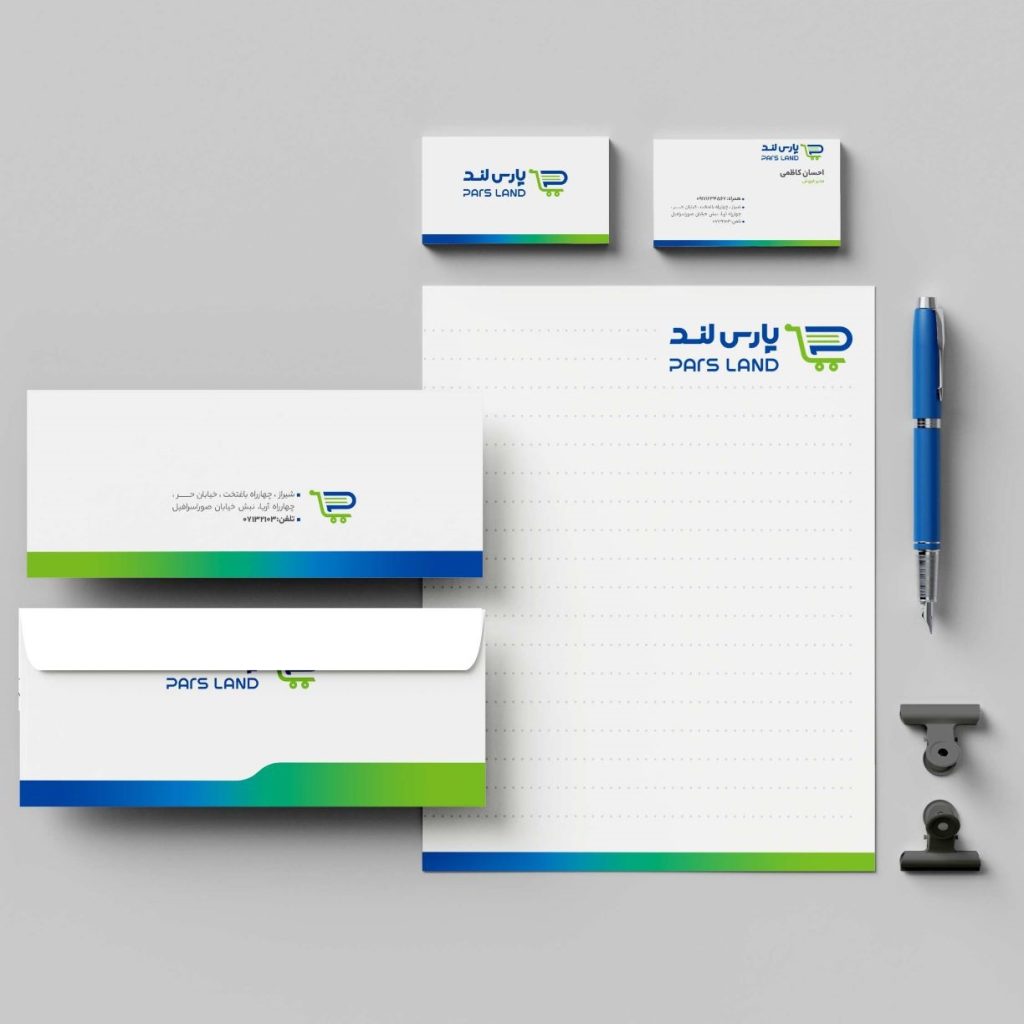 هویت بصری پارس لند