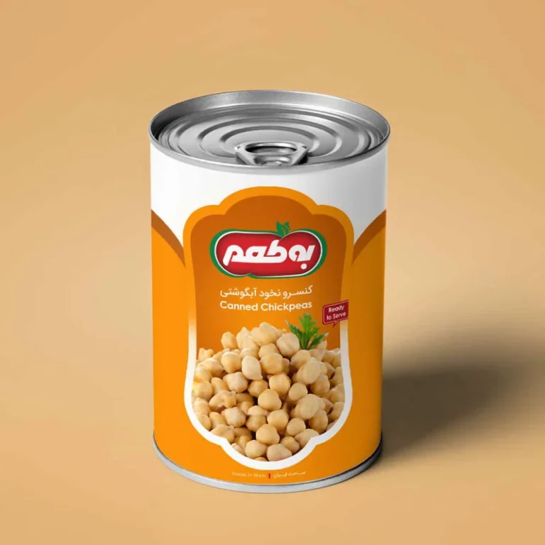 طراحی لیبل کنسرو به طعم