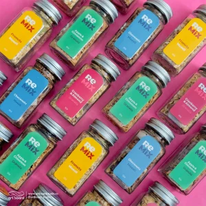 طراحی لیبل 50گرمی ریمیکس